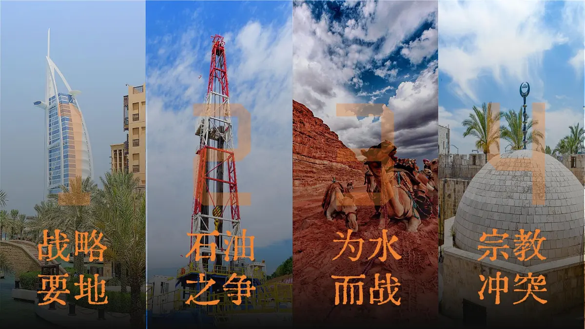 2024-2025学年晋教版地理七年级下册 6.2.1走进“世界石油宝库”——西亚（位置与自然环境）课件第4页