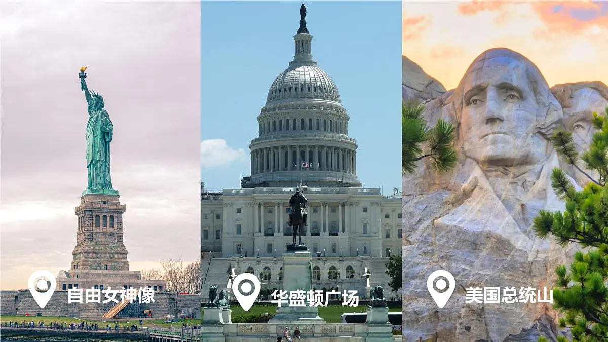 2024-2025学年晋教版地理七年级下册 7.1.1 认识美国课件第2页