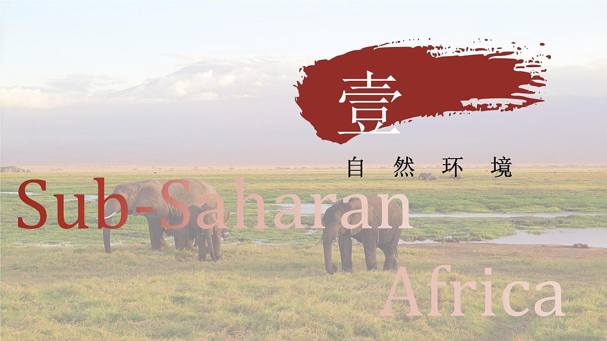 2024-2025学年晋教版地理七年级下册 8.1 助力撒哈拉以南非洲的可持续发展 第1课时课件第8页