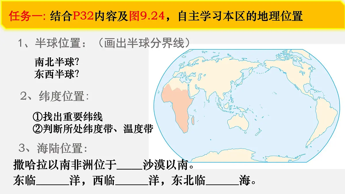 2024-2025学年晋教版地理七年级下册 8.1 助力撒哈拉以南非洲的可持续发展 第一课时 课件第7页