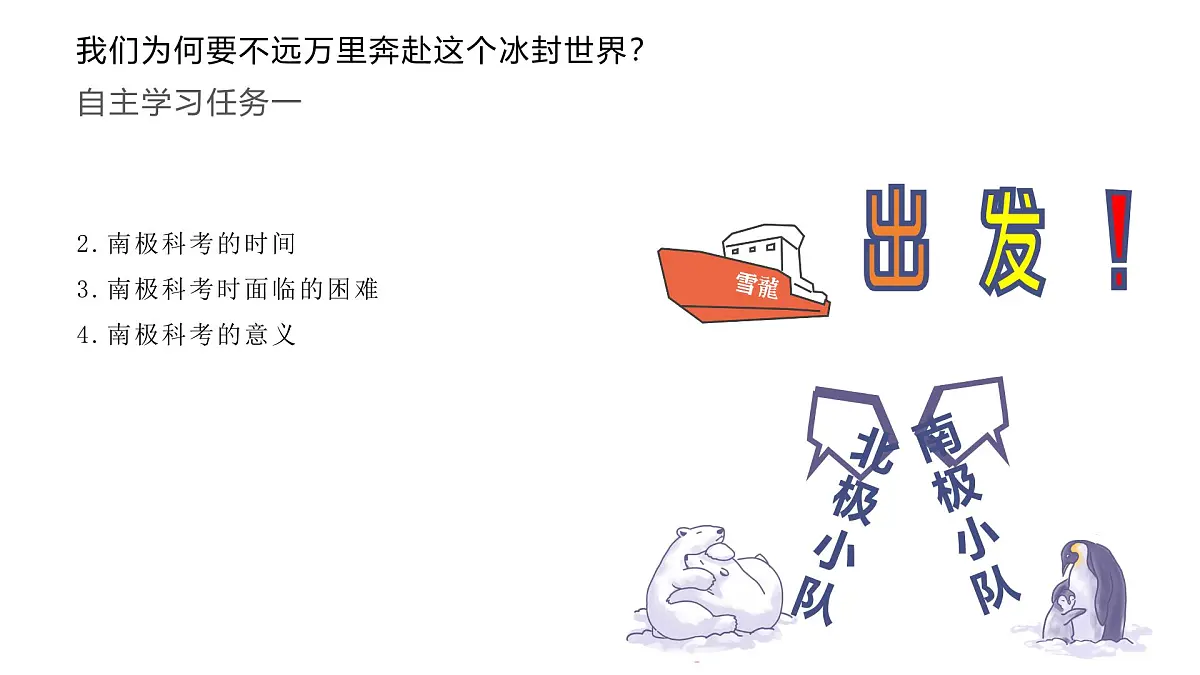 2024-2025学年晋教版地理七年级下册 8.2推动两极地区的环境保护 第二课时课件第6页