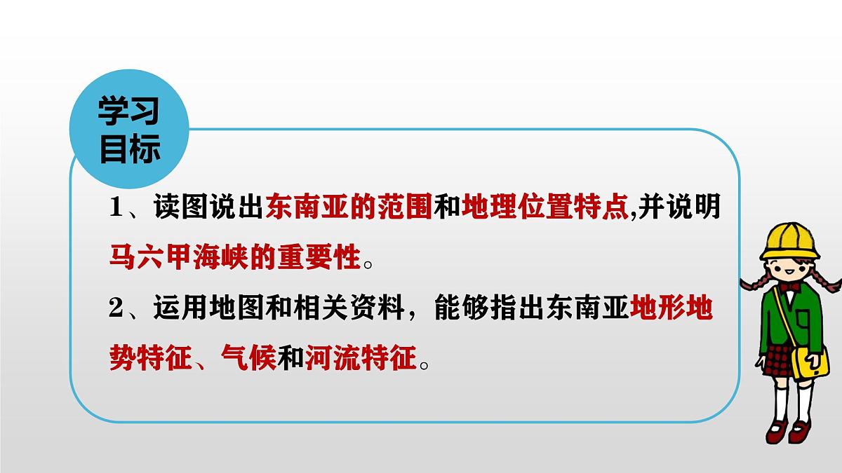 2024-2025学年晋教版地理七年级下册 6.1 体验热带风情——东南亚 第一课时 课件第3页