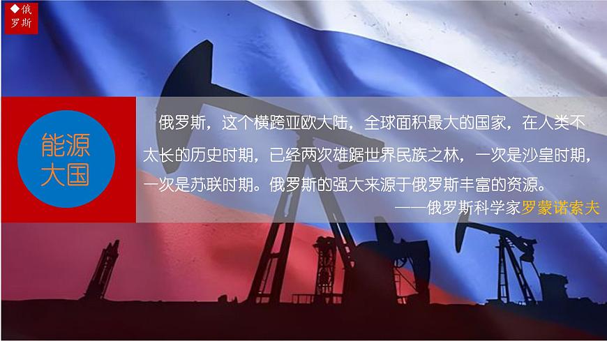 初中 地理 人教版（2024）七年级下册8.4 俄罗斯第二课时 课件第3页