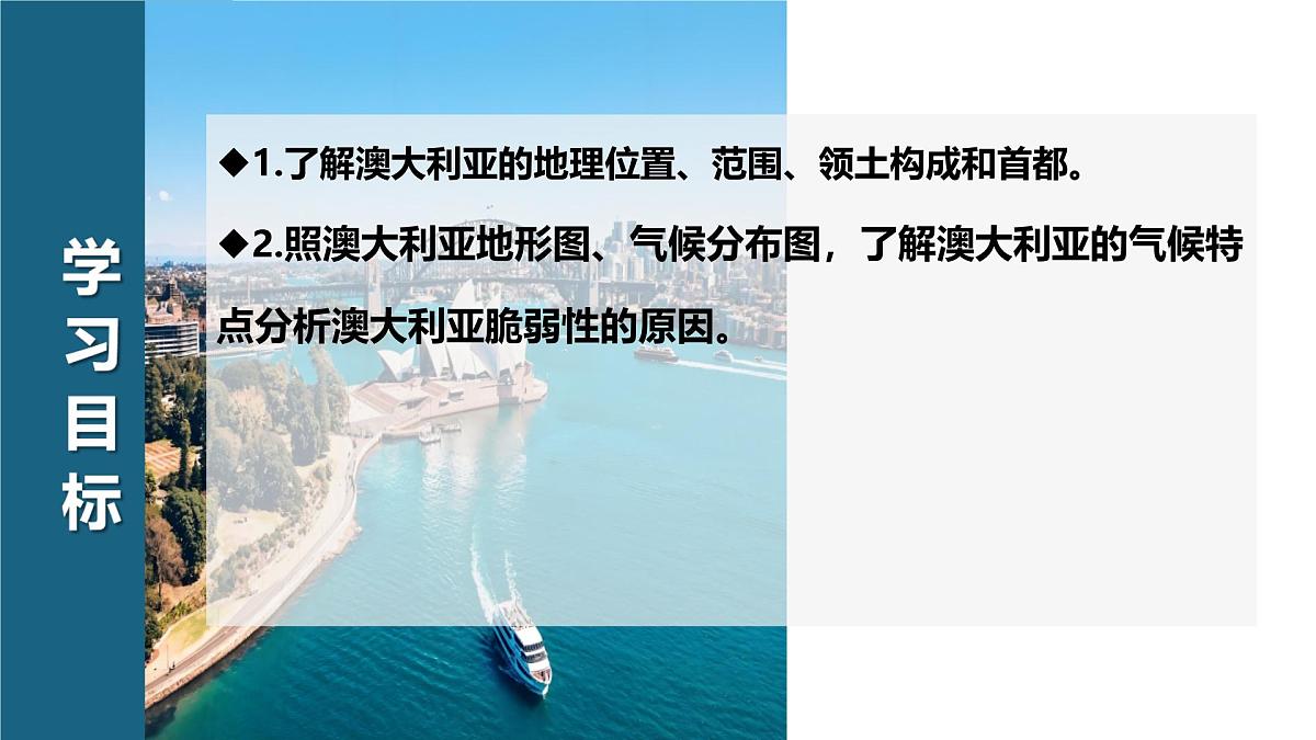 初中 地理 粤教粤人版（2024）七年级下册9.1 澳大利亚第一课时 课件第2页