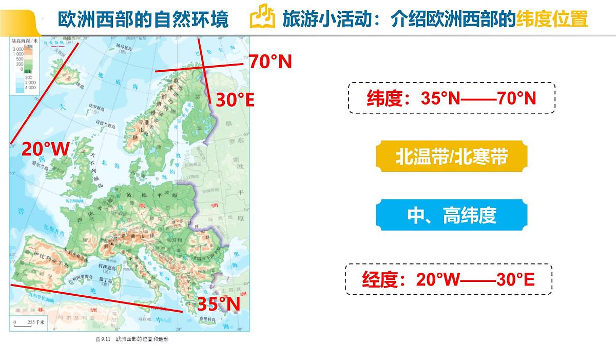 粤教版（2024）七下地理8.1.1欧洲西部（第1课时+自然环境与发达国家集中地区）【课件】第8页
