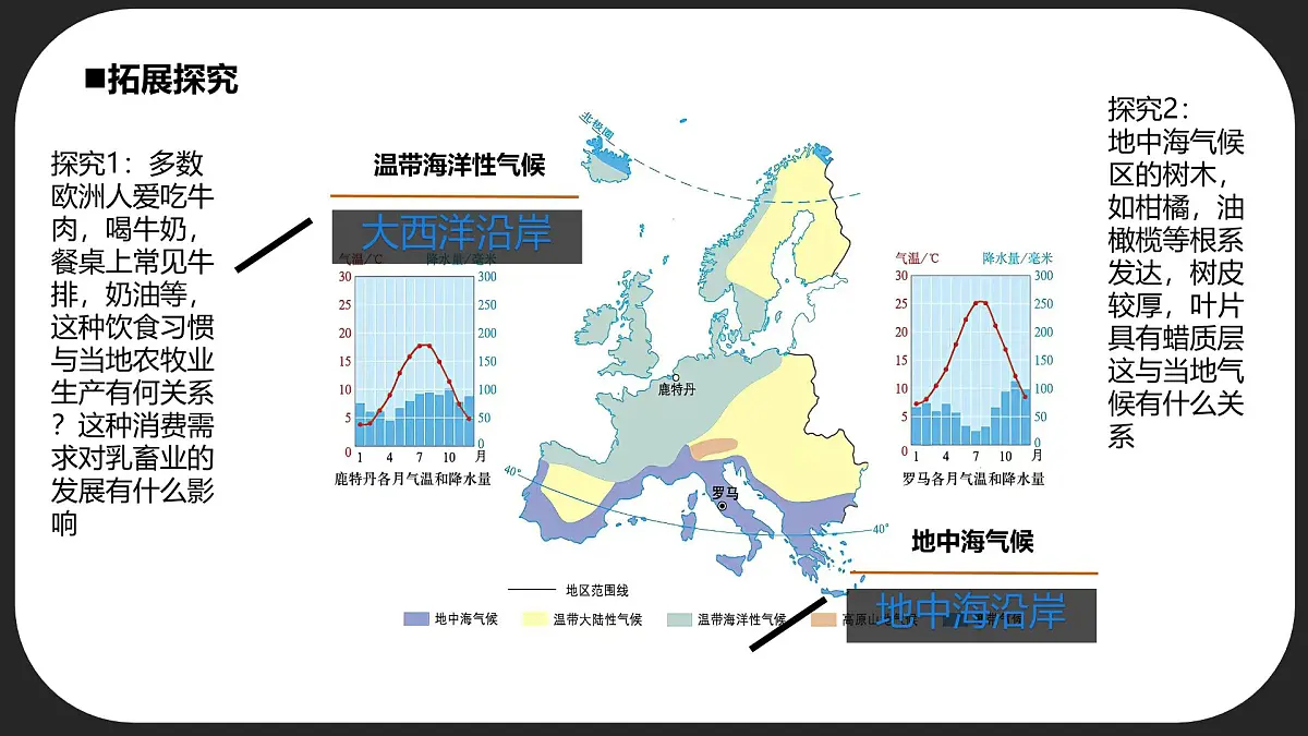初中 地理 商务星球版（2024）七年级下册7.3 欧洲西部 （课时2）课件第8页