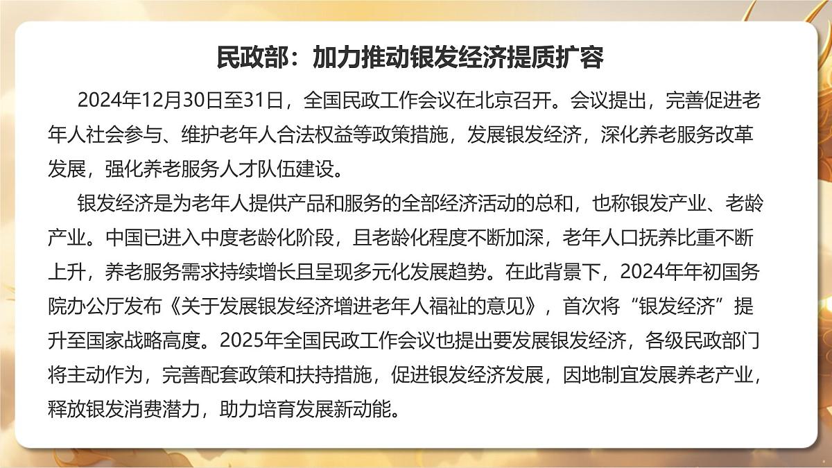 专题06+银发经济与延迟退休（人口问题）（课件）-【中考必胜】2025中考地理热点聚焦第3页