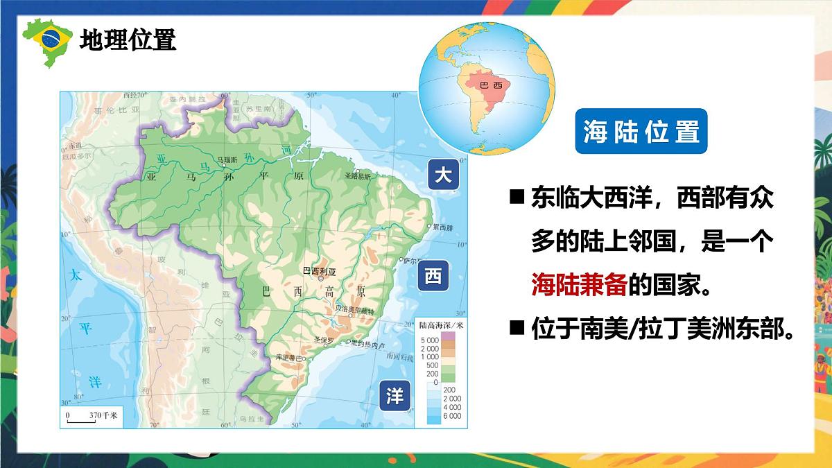 10.2 巴西+第一课时+课件-2024-2025学年七年级地理下学期人教版第5页