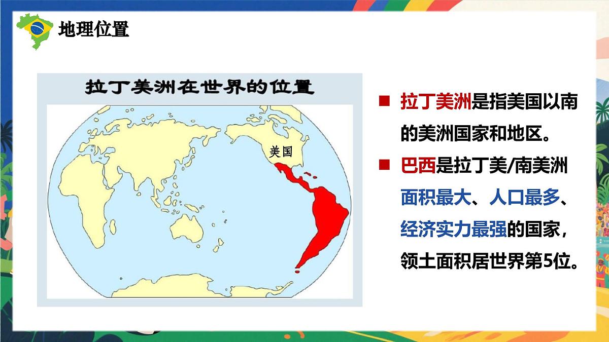 10.2 巴西+第一课时+课件-2024-2025学年七年级地理下学期人教版第6页