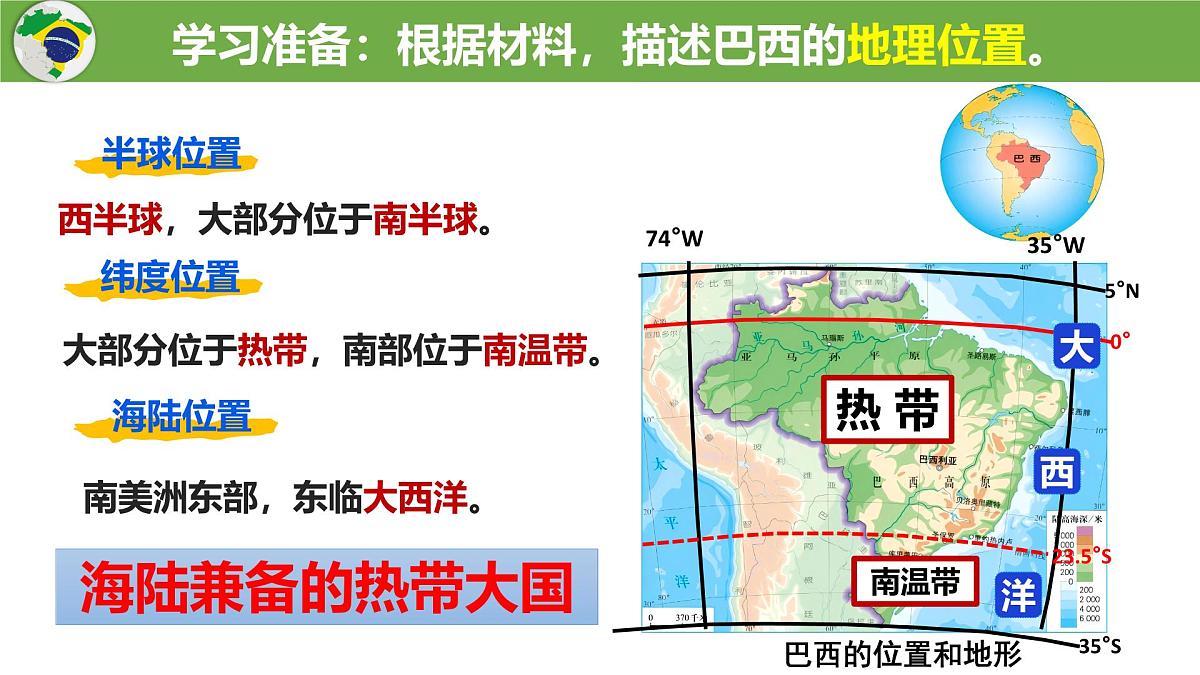 10.2+巴西+第1课时+课件-2024-2025学年七年级地理下学期人教版（2024）第6页