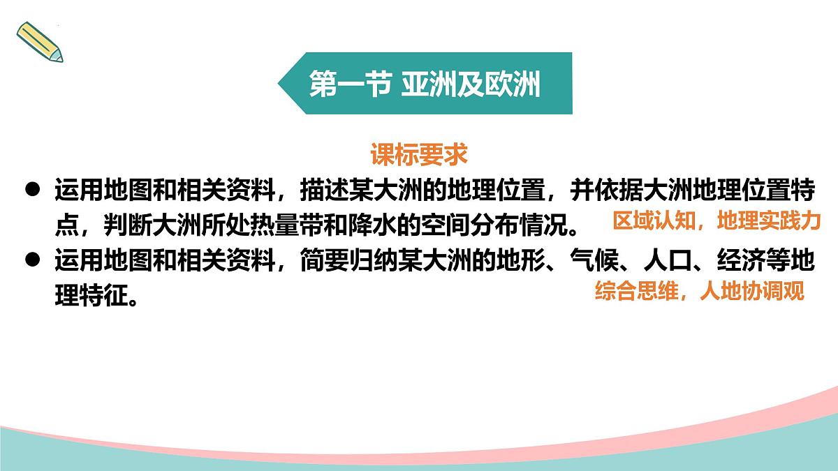 第七章+认识大洲 025学年七年级地理下学期期末考点大串讲（湘教版2024）课件第4页