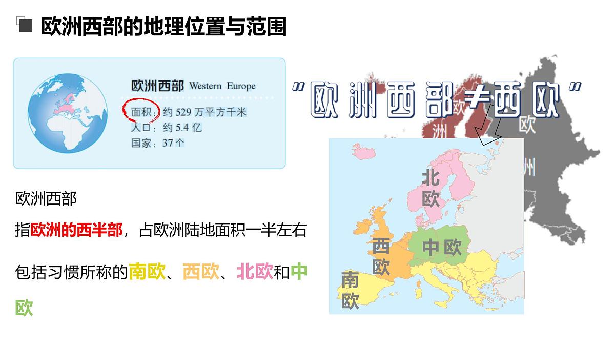 第七章+认识地区(欧洲西部+极地地区)2025学年七年级地理下学期期末考点大串讲中图版课件第4页