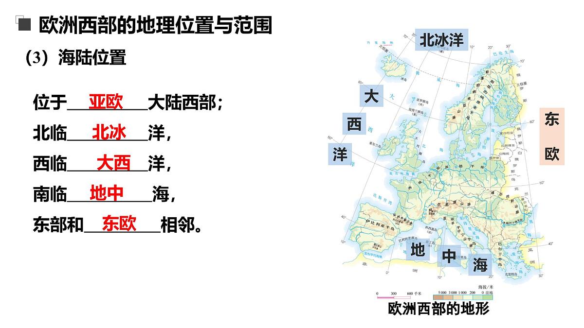 第七章+认识地区(欧洲西部+极地地区)2025学年七年级地理下学期期末考点大串讲中图版课件第7页