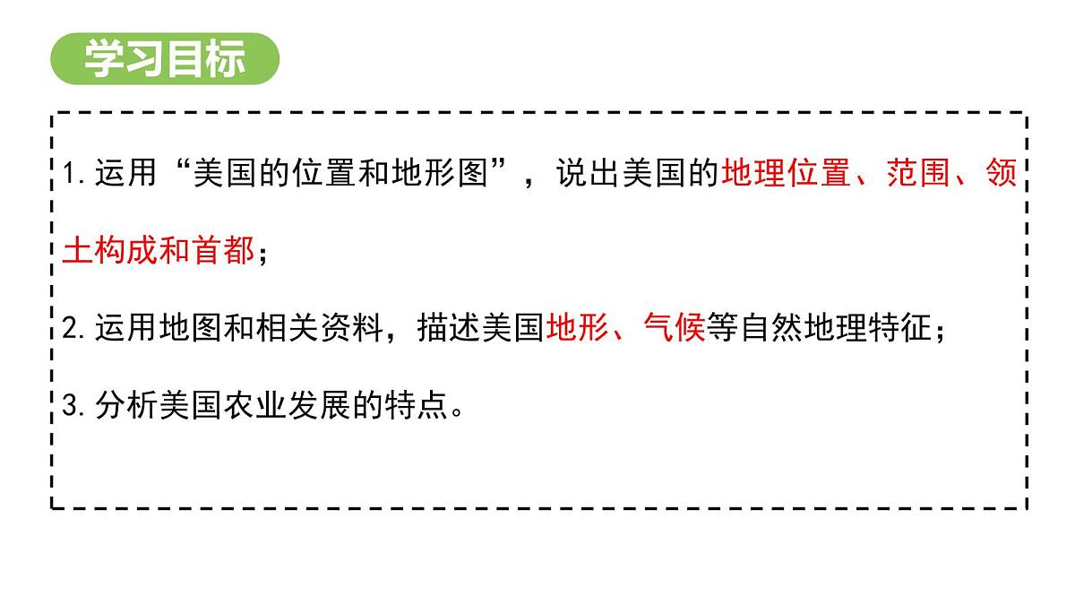 第十章第一节美国+第一课时+课件-2024-2025学年人教版七年级下册地理第3页