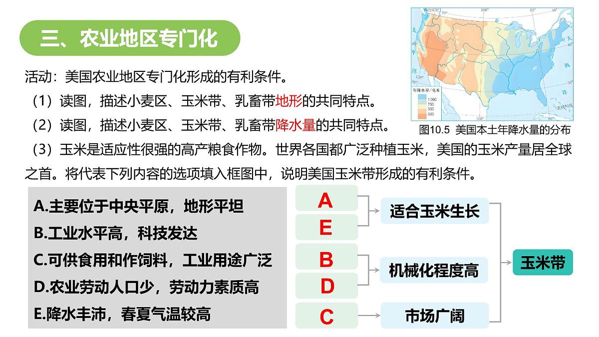 第十章第一节美国+第一课时+课件-2024-2025学年人教版七年级下册地理第8页