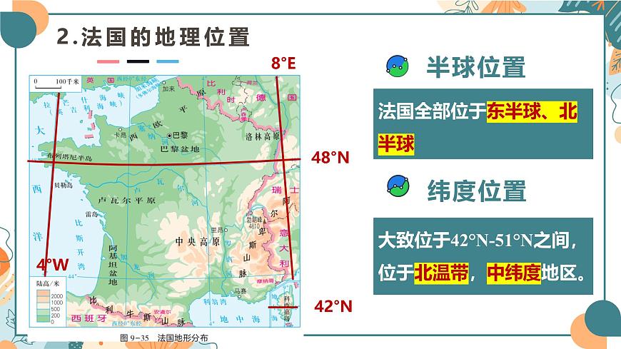 9.4+法国（课件）-【新课标+新教材】2025学年七年级地理下册课件湘教版第5页