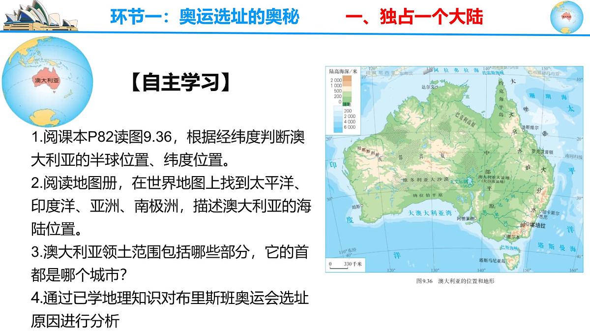 9.4澳大利亚第一课时+课件-2024-2025学年人教版地理七年级下册第7页