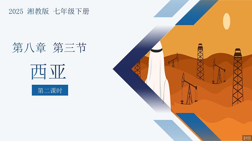 8.3西亚（第2课时）课件-2024-2025学年七年级地理下册湘教版第1页