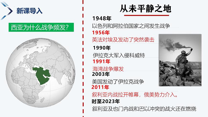 8.3西亚（第2课时）课件-2024-2025学年七年级地理下册湘教版第2页