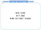 2024-2025學(xué)年七年級(jí)地理下冊(cè)（商務(wù)星球版2024）7.1　東南亞 第1課時(shí)　東方“十字路口”　多山的地形 課件
