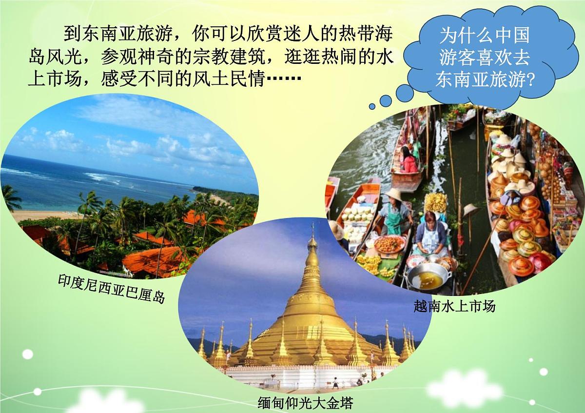 2024-2025学年七年级地理下册（商务星球版2024）7.1 东南亚 课件 (2)第2页