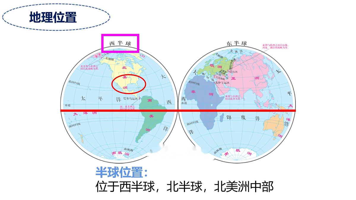 2024-2025学年七年级地理下册（商务星球版2024）8.5  美国 课件第3页