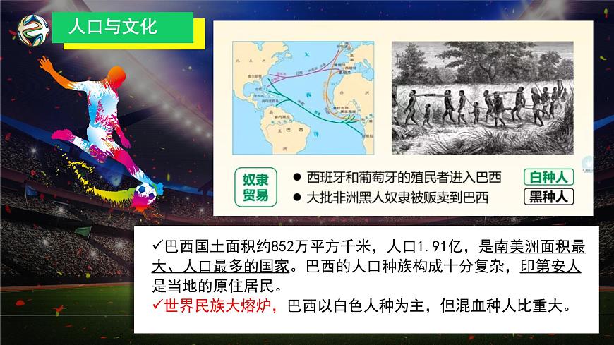 2024-2025学年七年级地理下册（商务星球版2024）8.6巴西 课件第4页