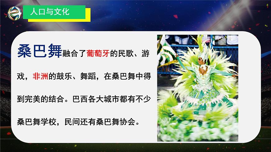 2024-2025学年七年级地理下册（商务星球版2024）8.6巴西 课件第6页