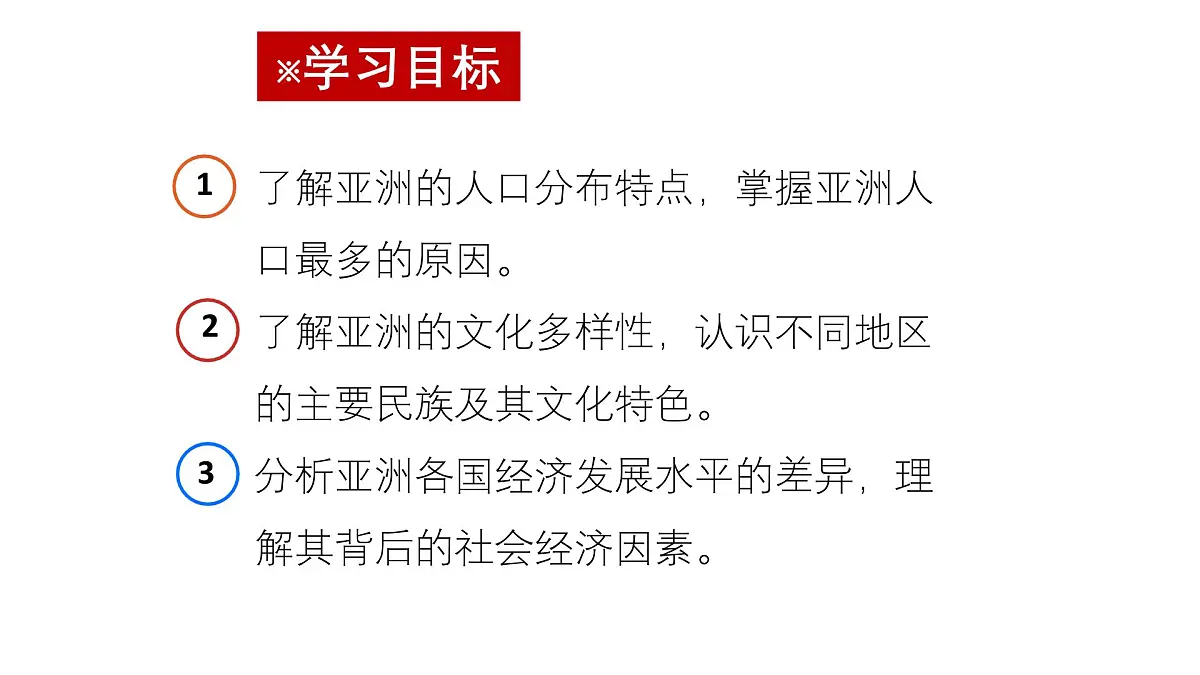 2024-2025学年七年级地理下册（商务星球版2024）6.2亚洲人文环境特征课件第3页