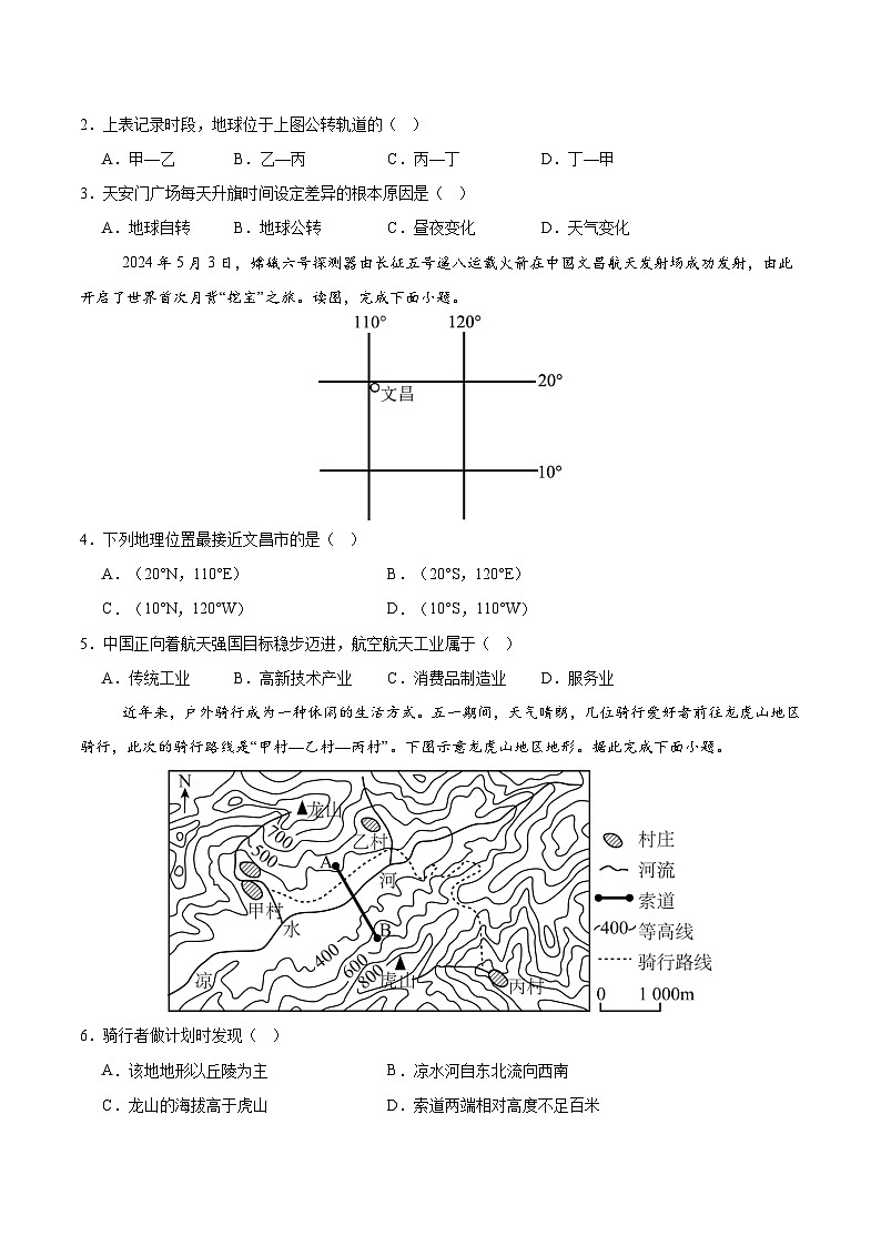 2025年中考考前最后一卷（无锡专用）（考试版）第2页