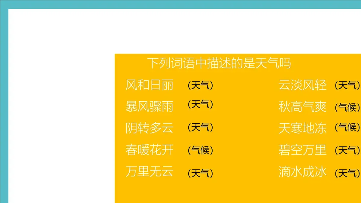湘教版（2024年）地理七年级上册 5.1 天气与天气预报 课件 (3)第7页