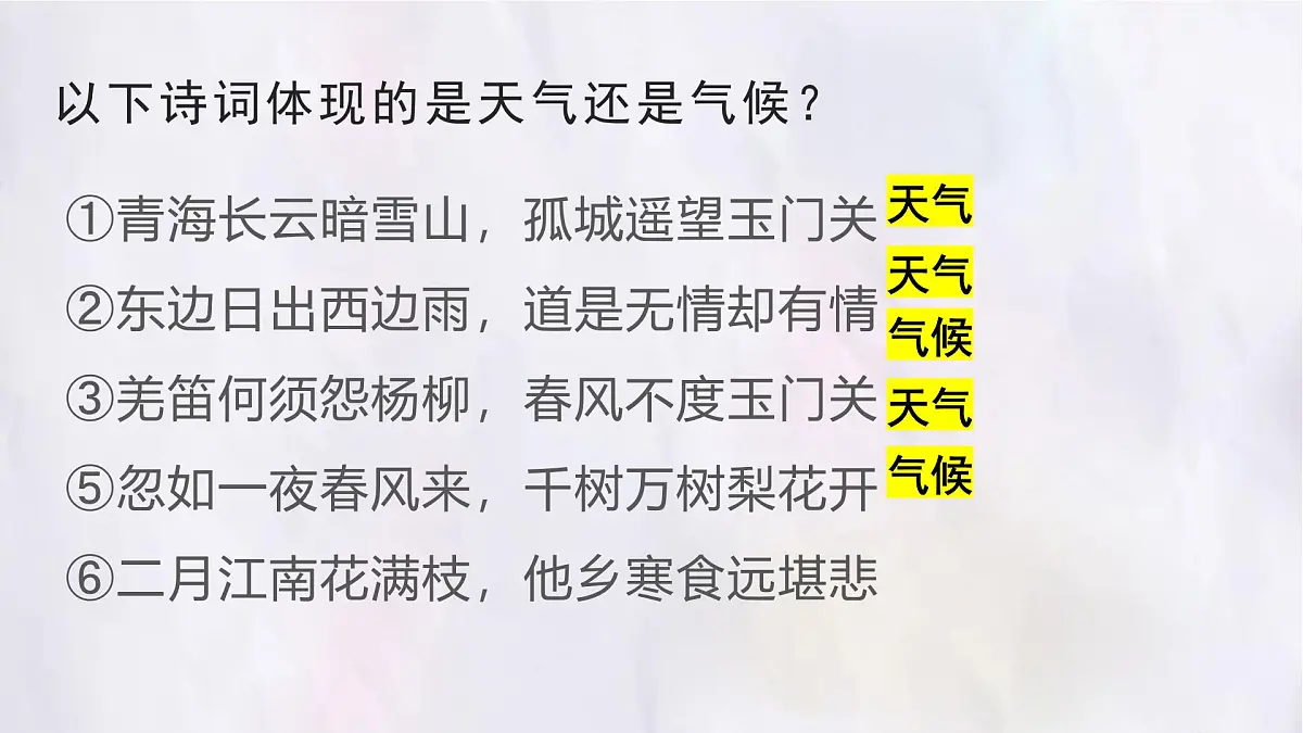 湘教版（2024年）地理七年级上册 5.1 天气与天气预报 课件 (7)第4页