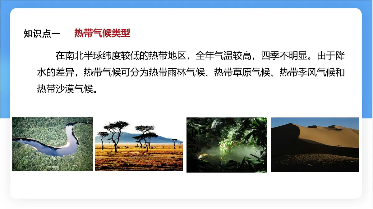 湘教版（2024年）地理七年级上册 5.4 世界主要气候类型课件第4页