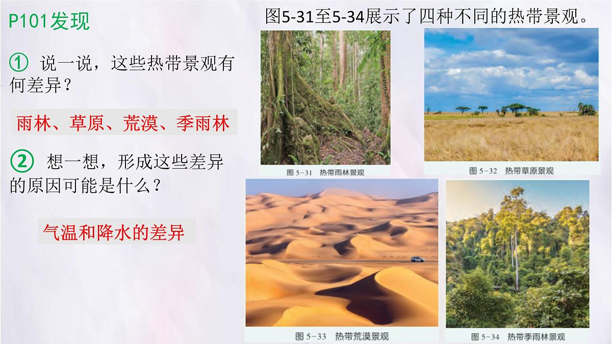 湘教版（2024年）地理七年级上册 5.4 世界主要气候类型 第一课时 课件(1)第4页