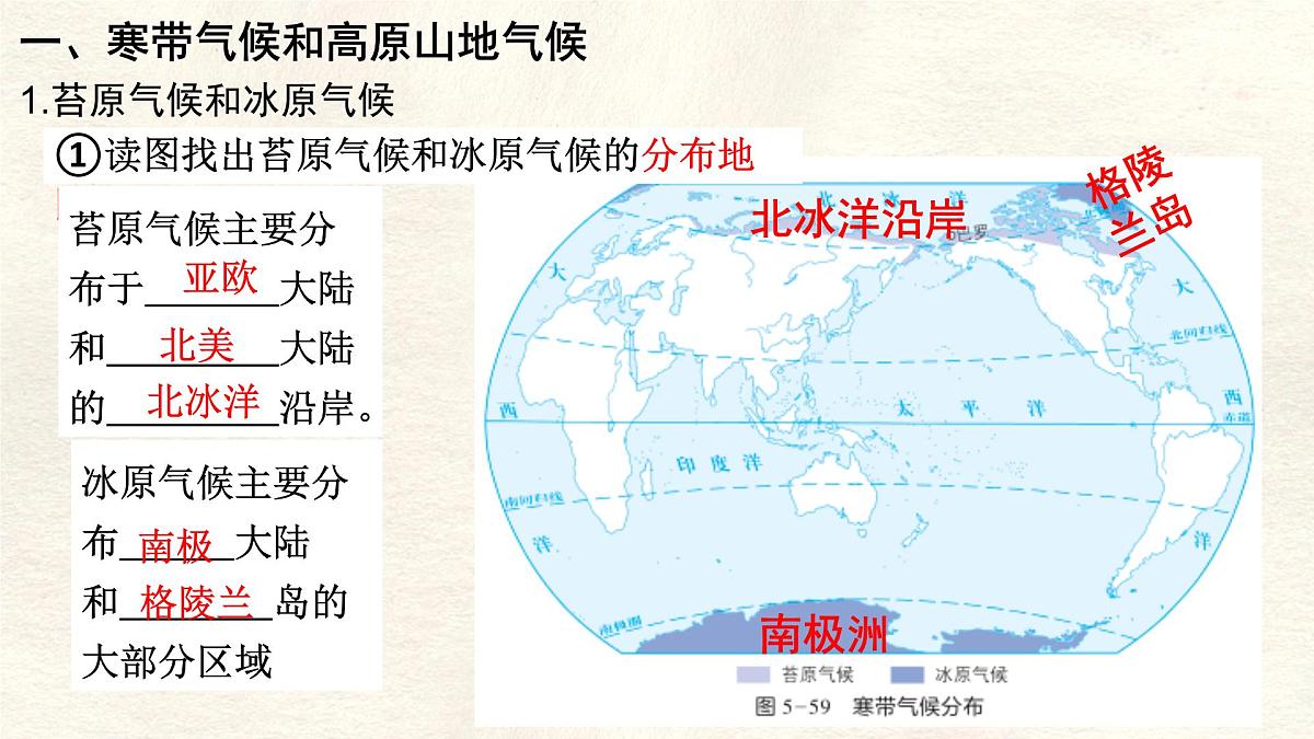 湘教版（2024年）地理七年级上册 5.4.3 世界主要气候类型 课件第5页