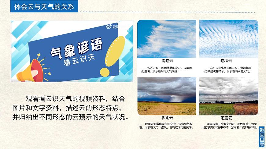 湘教版（2024年）地理七年级上册 探究与实践  看云识天气 课件第7页