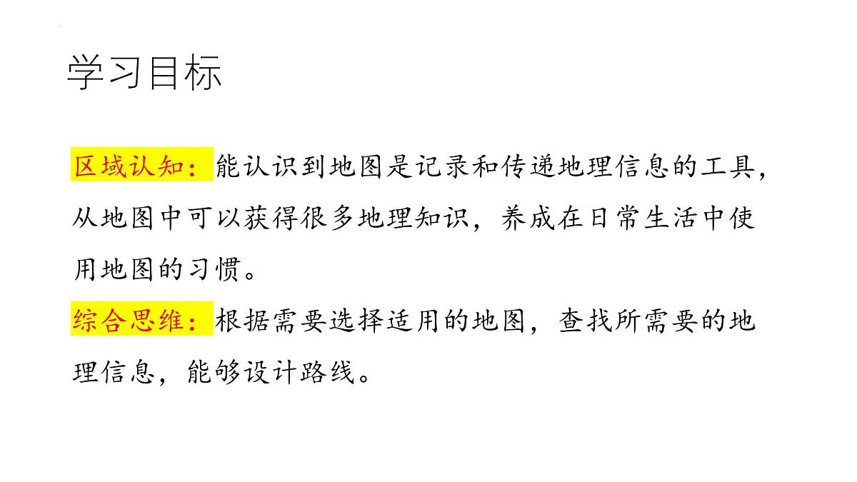 湘教版（2024年）地理七年级上册 探究与实践  学会正确使用地图 课件第2页