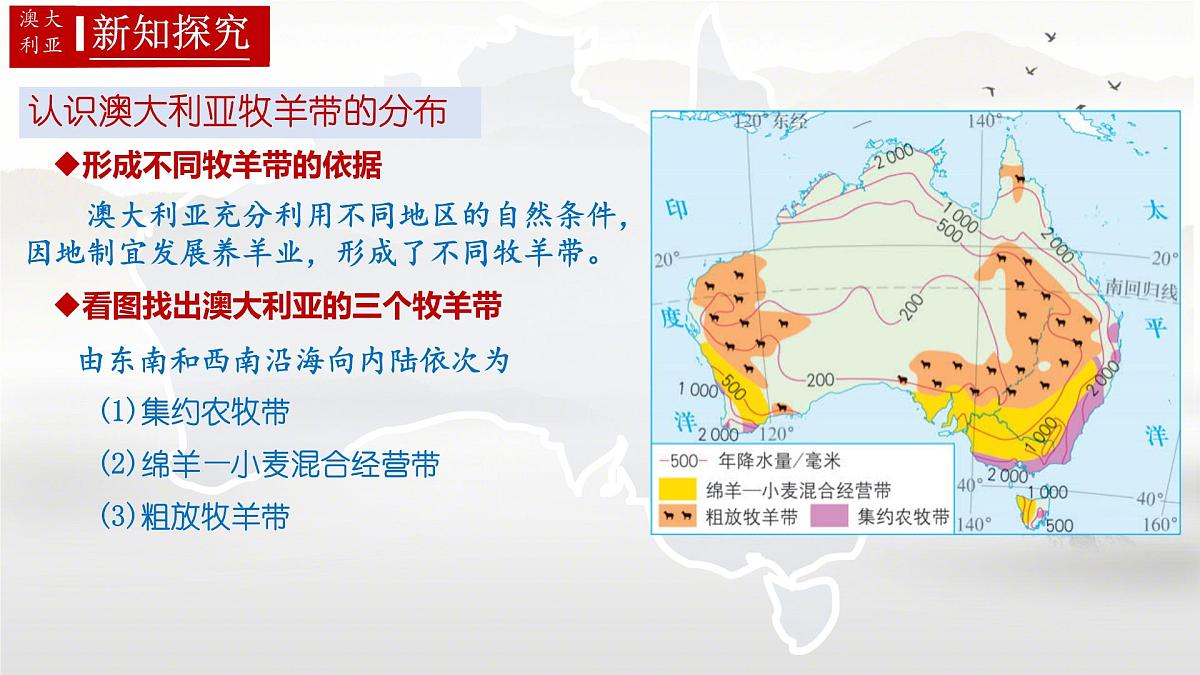 初中地理人教版（2024）七年级下册9.4 澳大利亚 课件第7页