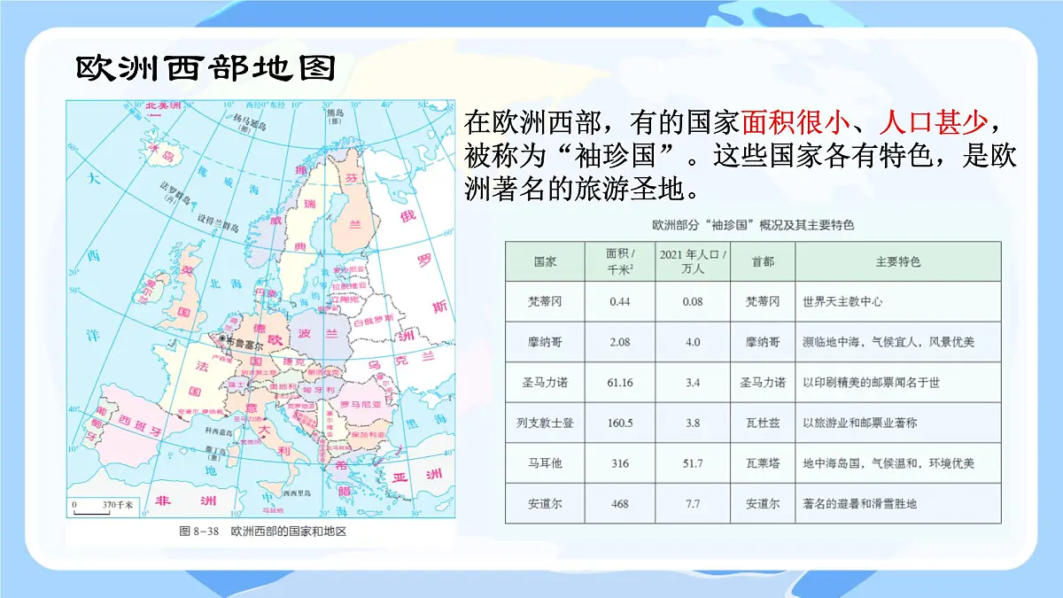 初中地理湘教版（2024）七年级下册8.4 欧洲西部 课件第4页