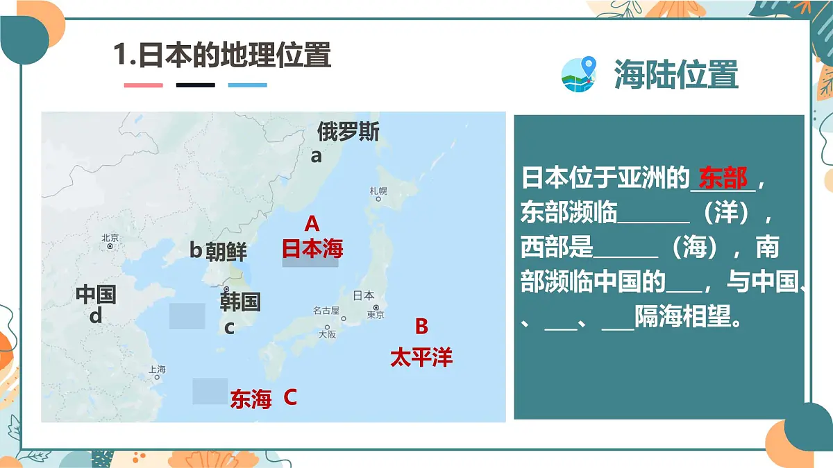初中地理湘教版（2024）七年级下册9.1 日本（1） 课件第5页