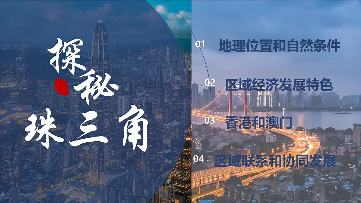 初中地理中图版（2024）七年级下册7.5 珠江三角洲地区 课件第2页