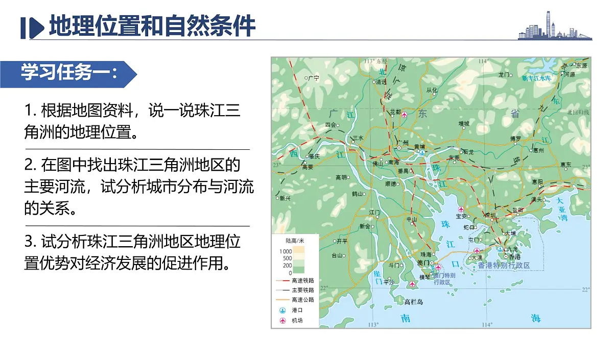 初中地理中图版（2024）七年级下册7.5 珠江三角洲地区 课件第7页