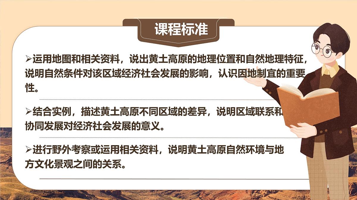 初中地理中图版（2024）七年级下册7.3 黄土高原 课件第2页