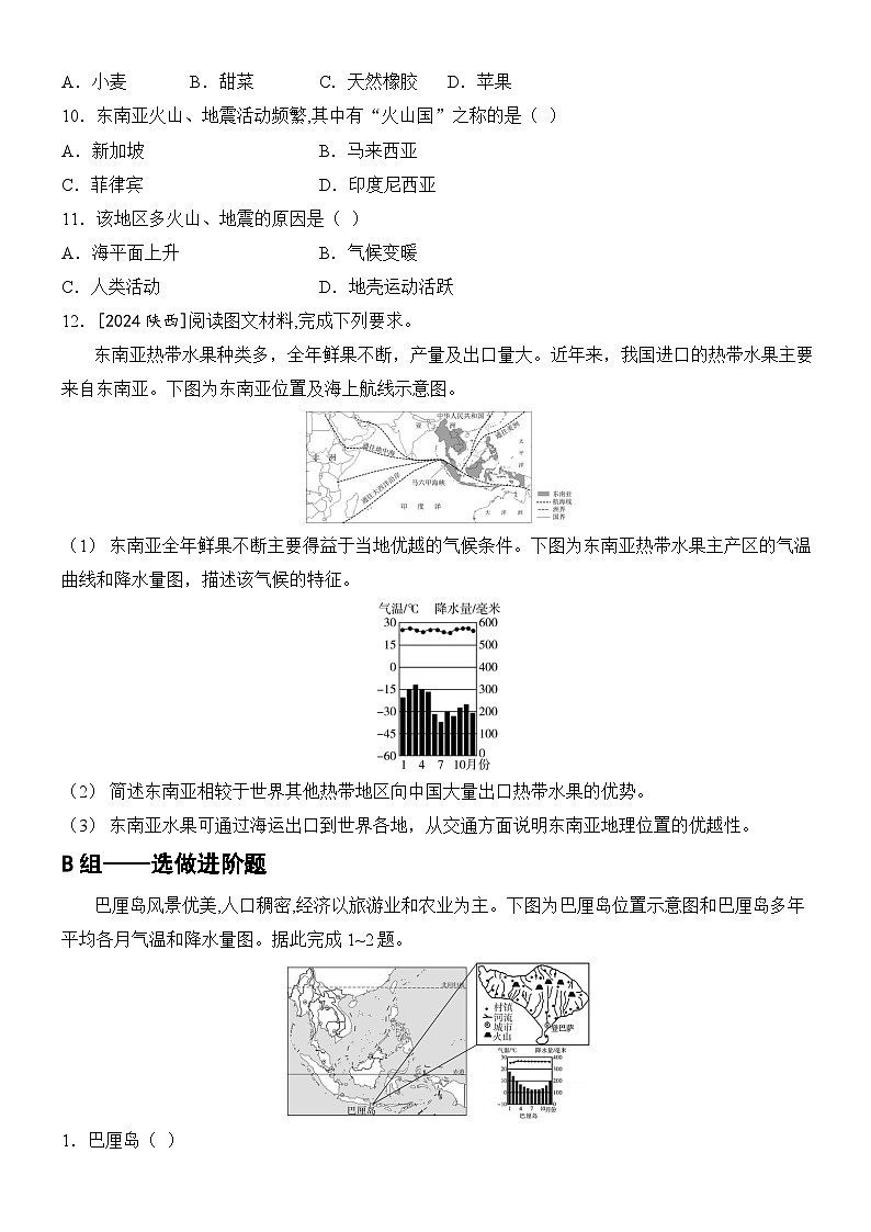 第13课时 东南亚、南亚和西亚第3页
