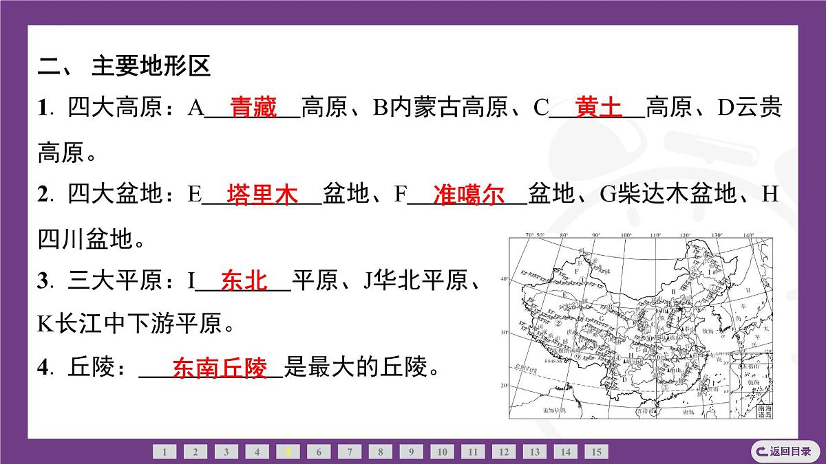 1.2 第1课时　中国的地形 课件-  2025-2026学年地理晋教版八年级上册第7页