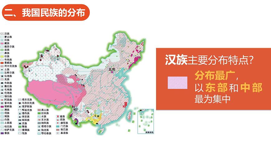 湘教版八年级上册地理1.4 中国的民族 PPT课件第8页
