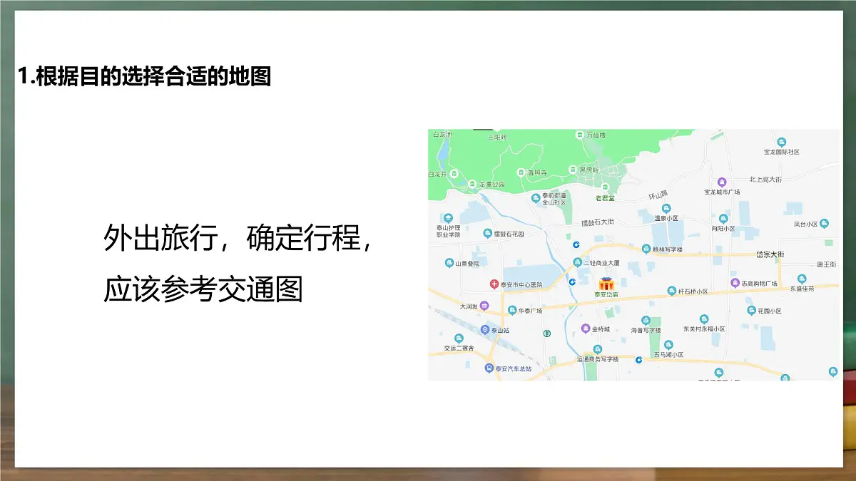 鲁教版（五四制）地理六年级上册2.3 《地图的选择和应用》 课件第7页