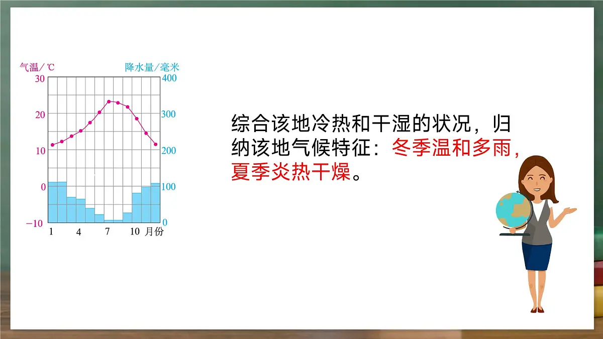 鲁教版（五四制）地理六年级上册4.4.1《 世界的气候——世界气候类型的分布》 课件第7页
