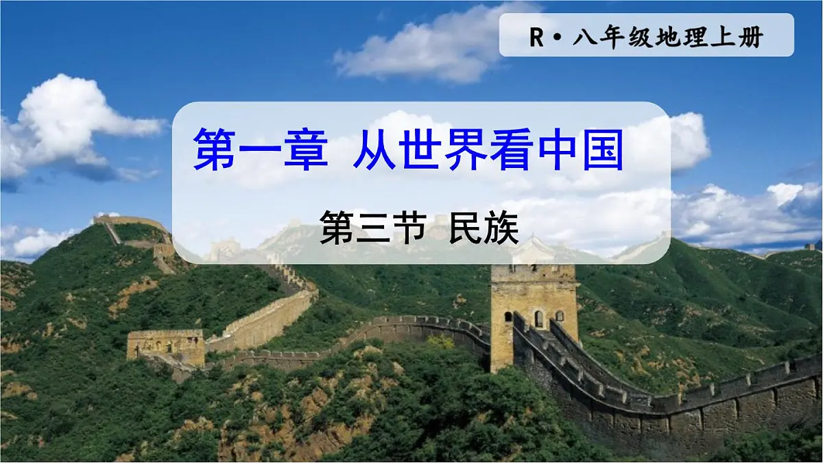 人教版地理八年级上册1.3 民族 课件第2页