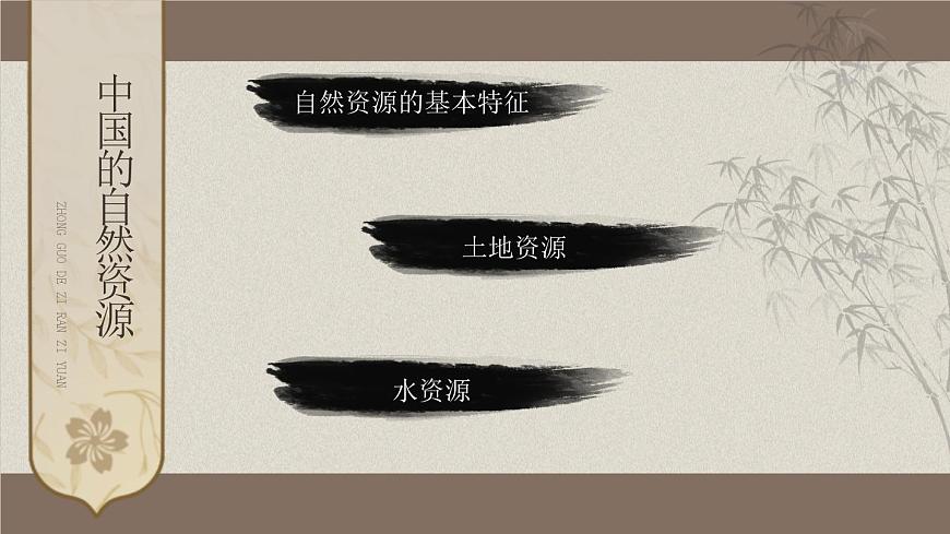 人教版地理八年级上册第三章 中国的自然资源 综合复习 课件第2页